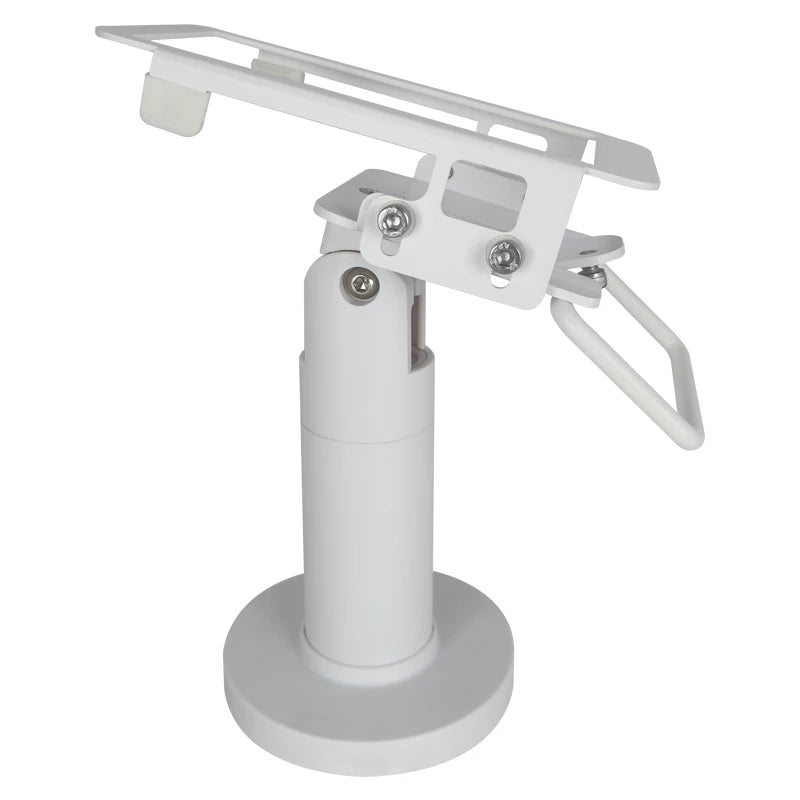 Customized Adjustable Angle Swivel POS Terminal Stand Holder Concealed Cable Credit Card Machine Holder POS Bracket for PAX A920