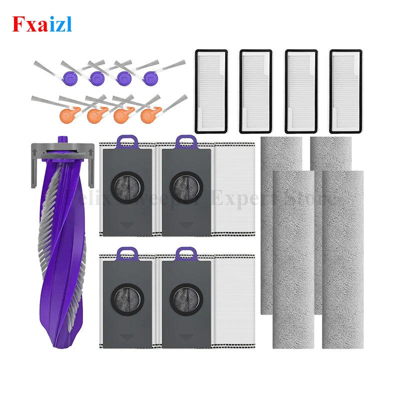 Replacement For Narwal Flow Vacuum Accessories Main Roller Side Brush Hepa Filter Mop Cloth Pads Dust Bag Spare Part