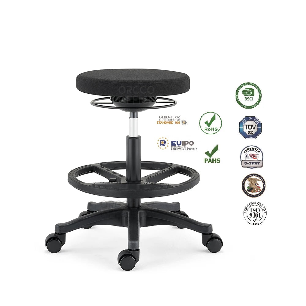 Comfortable Japanese Italian Design RoHS Cheap Price Project Task Desk Nylon Active Chair