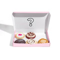 Eco-Friendly Reusable Pink Paper Box for Sushi for Cookies Sauce Dip Cake Bakery Donuts Catering Lunch Table with Matt Laminatio