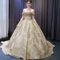 Jancember 231147 Beautiful Pearls Off Shoulder Women's Evening Party Dresses