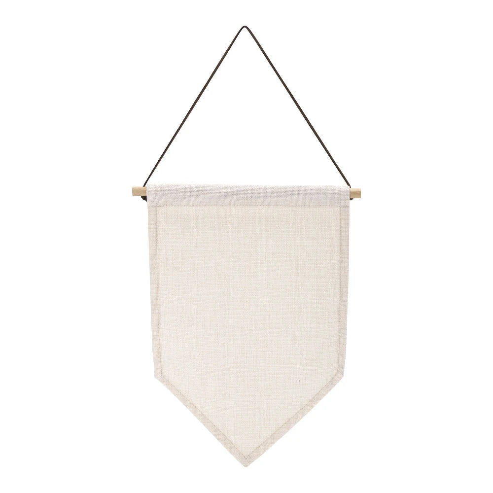 Wholesale Ready to Ship Personalized Blanks Anti-Pilling Premium Linen 420g Garden Flag Sublimation One Stick Indoor/Outdoor Use