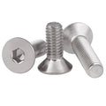 Taily Wholesale 304 Stainless Steel  DIN7991 M3- M16 Countersunk Head Hexagon Socket Machine Screws