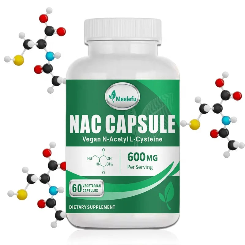 OEM/ODM NAC Capsules N-Acetylcysteine Supports Respiratory Health & Immune Function Liver & Kidney MegaBDM
