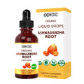 Ashwagandha Root Liquid Drops with Fenugreek Beet Root and L-Arginine Multivitamin Liquid for Women and Men MegaBDM