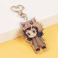 Animation Design Custom Acrylic Keychain Custom Comic Design Epoxy Resin Key Transparent Keychain Pendant MegaBDM