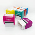 Factory Outlet Self-inking Stamps 14*36 Fabric Stamps logo Sellos