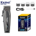 Kemei Electric Rechargeable Best Hair Trimmer Professional Cordless Barber Hair Clipper Trimmer KM-1856 Hair Trimmer for Men