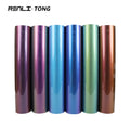 PU Chameleon HTV Color Shift Heat Transfer Vinyl Sticky PET Hot Peel Film for T Shirt Apparel Textile Renli MegaBDM