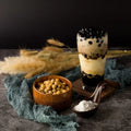 SIGWIN Brown Sugar Tapioca Pearls Tapioca Ball for Milk Tea and Bubble Tea Packaged in Bag for Shop Use