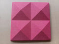 Sound Insulation Formed 3D Polyester Fiber Acoustic Panels 3D Molded PET Felt Acoustic Tiles