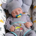 Babeside Girls Fashion Model Toy Reborn Baby Doll 20 Inch Noah Cloth Body Hand-Painted Hair Quick Dispatch 3-7 Days MegaBDM