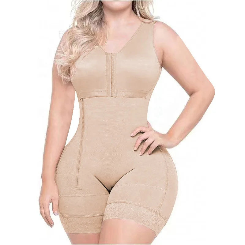 6XL Women's s Colombia Postpartum Girdle Waist Trainer Compression Garment Custom Logo Full Body Seamless Shapewear