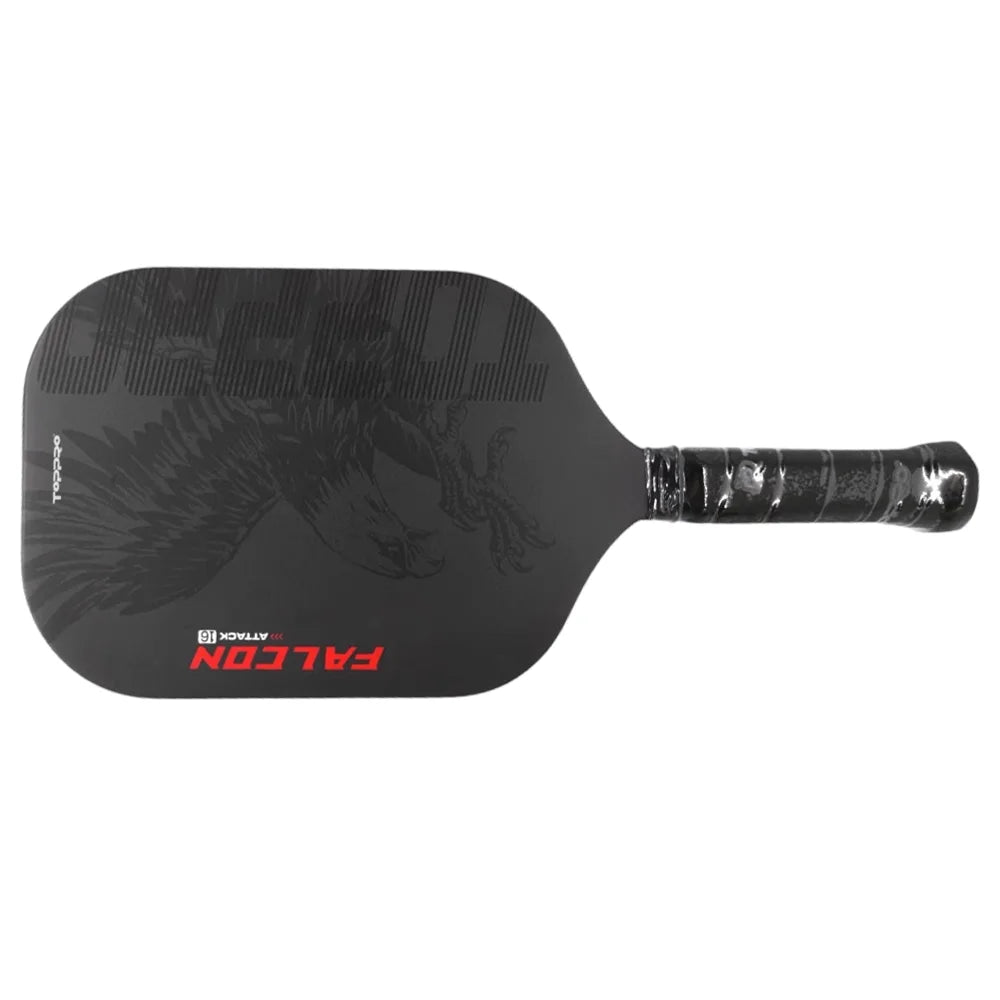 Fully customizable OEM ODM Carbon Fiber Pickleball Paddle Premium PU Grip Polymer Honeycomb Core for Squash High Performance