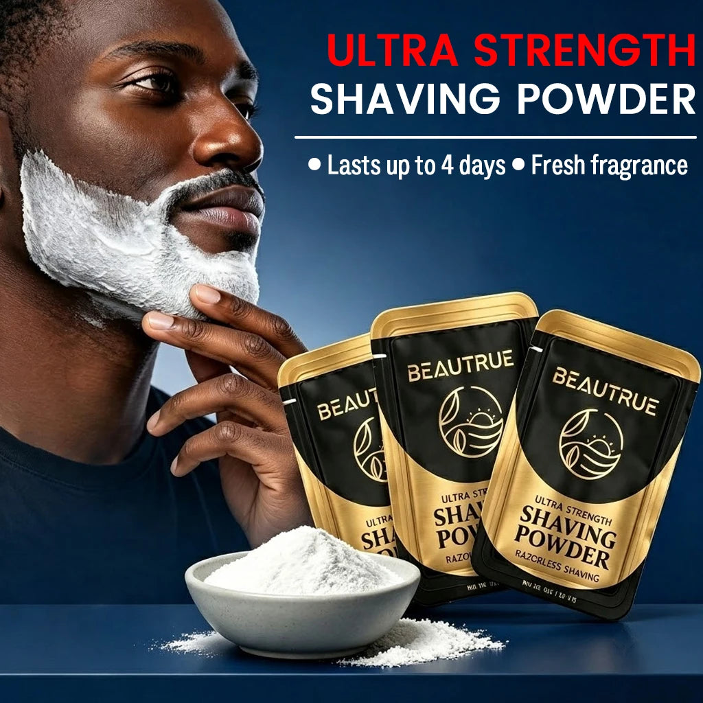 LOWER FACTORY PRICE Shaving Powder for Coarse Hair Depilatory Powder for Men Hair Removal Smooth Skin and Helps Stop Razor Bumps MegaBDM