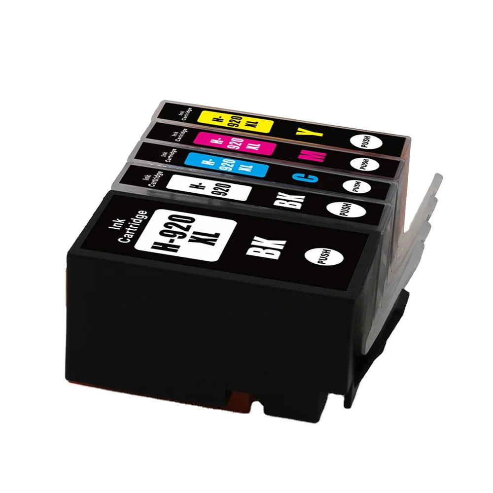 Tatrix 920XL 920 Premium Color Compatible Printer Inkjet Ink Cartridge for HP Officejet 6500A 7500A 920Xl Ink Cartridge