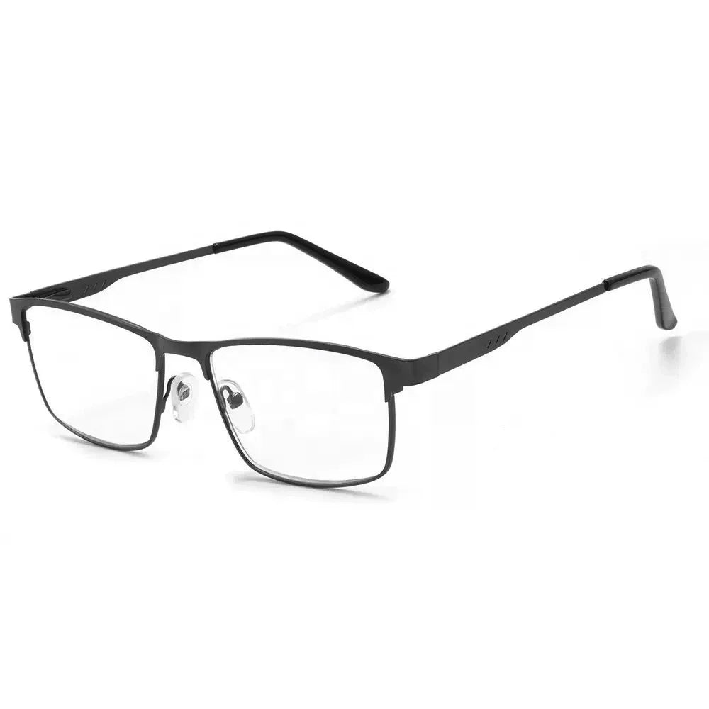 Metal Glasses Anti Blue Light ISO9001 Certified Sleek and Lightweight Suitable for Office Business Dating and Long Time Wearing MegaBDM