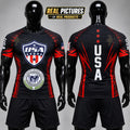Custom Adult MMA Rash Guard Compression Grappling Fight Training Heat-Transfer Printed Eco-Friendly Performance Shirt MegaBDM