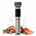 1300W Sous Vide Cooker Precise Temp Control Immersion Circulator IPX7 Waterproof PTC Slow Cooker for Steak Seafood MegaBDM