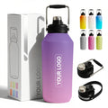 Northfox ODM 40OZ 64OZ Stainless Steel Water Bottles Insulated Wide Mouth Vacuum Sports Large Water Bottle with Handle Lid