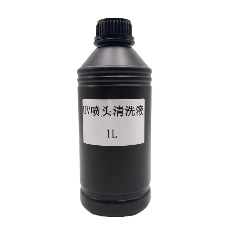 UV Cleaning Fluid Liquid Cleaning Solution for Uv Print Head TX800 XP600 Konica 512 1024 1024i Flatbed Printer