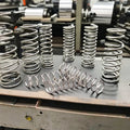 OEM Custom High-Grade Industrial Hardware Stainless Steel Spiral Spring Coil Sizes Factory Sale Zinc Surface Treatment ISO
