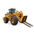 TDER Stone Mining Machinery Large Forklift Wheel Loader 23ton Front Loader Forklift With Wheel protection Chain