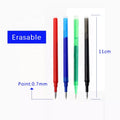 Erasable Gel Pen Refills Rod 0.7mm Washable Handle Magic Erasable Pen Gel Pen Erasable Refill for School Office Stationery