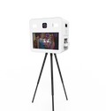 Party Wedding Use 21.5 Inch Fashion Smart Portable Photo Booth Kiosk Printer Can Hide Inside Photo Booth for Rental