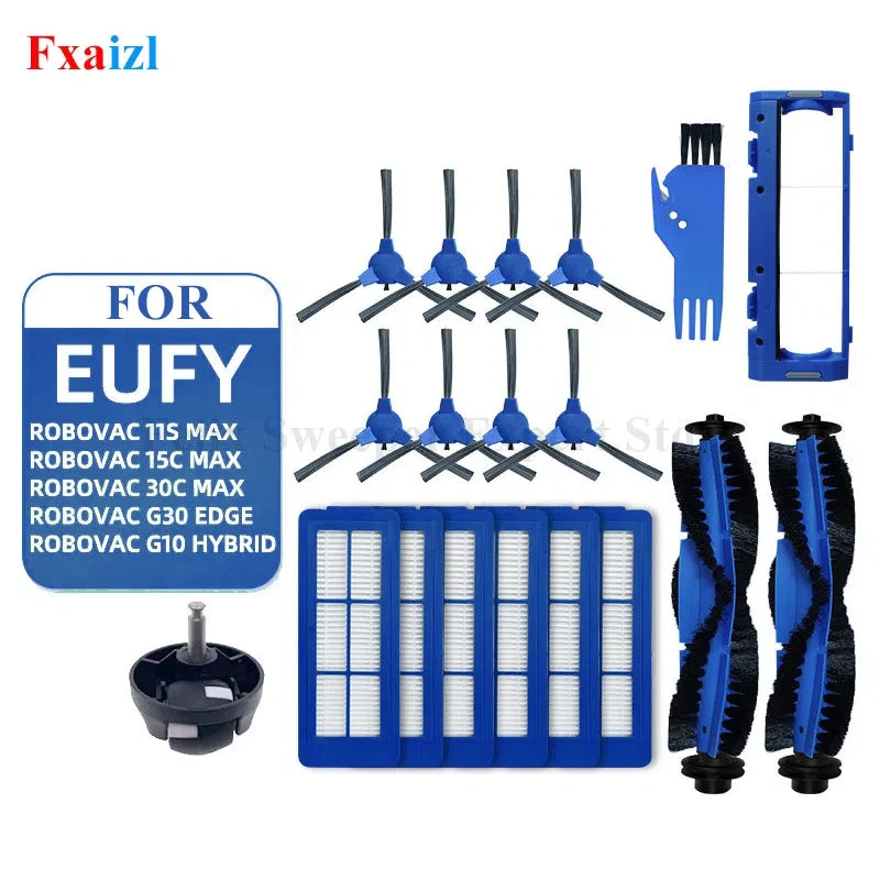 For Eufy RoboVac 11S Max, 15C Max, 25C Max, 30C Max, G10, G20, G30 Edge Hybrid, G32 Pro Vacuum Cleaner Part Filter Accessories