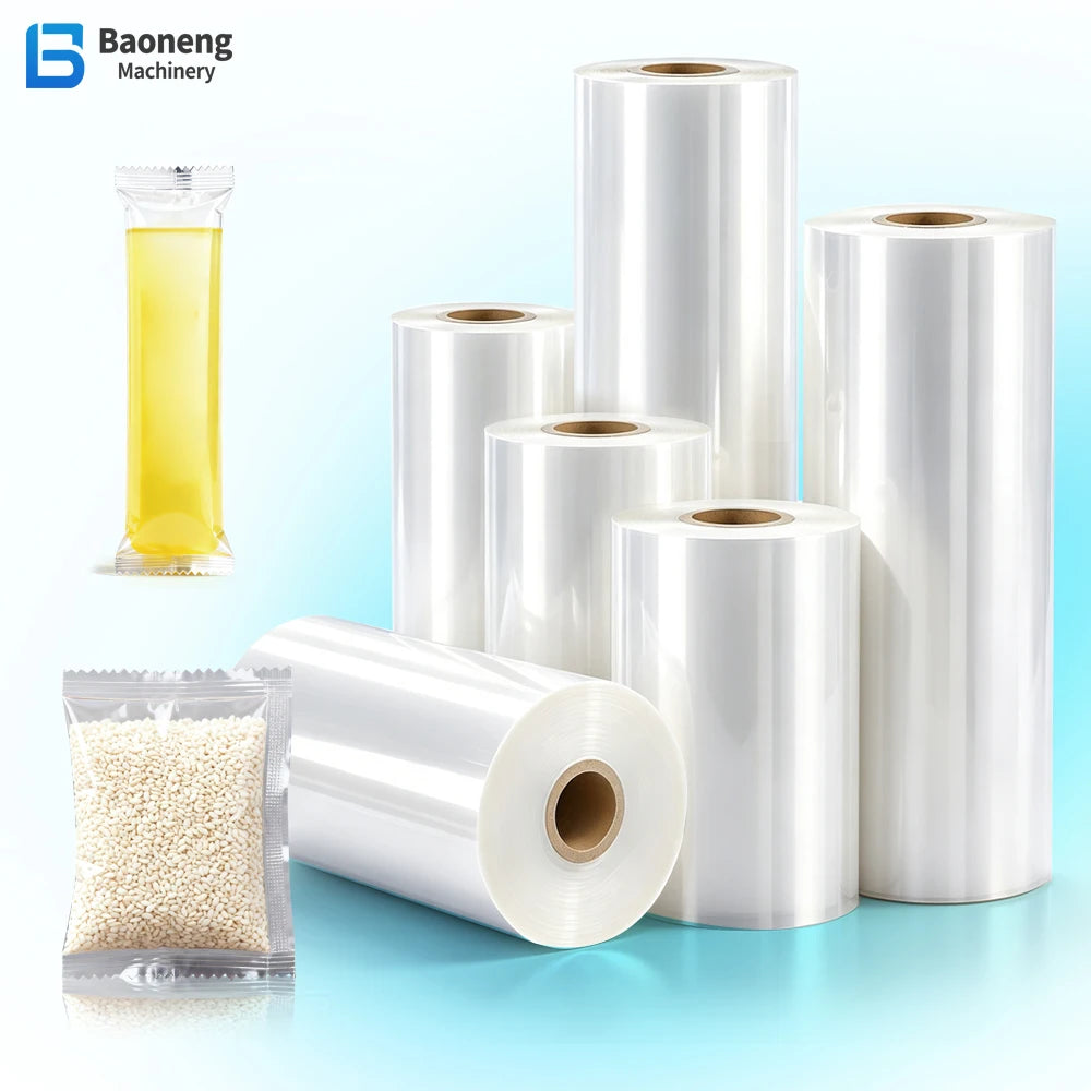 High Clarity Packaging Film Roll for Dry Food Powder and Granule Pouches MegaBDM