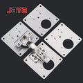JAYA Furniture Drawer Window Rust Stainless Steel Plate Cabinet Hinge Repair Plate
