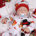 Babeside Christmas 20" Inch Connie Baby Boy Lifelike Vinyl Cloth Body Reborn Sleeping Baby Reborn Dolls