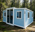 Ready Ship 20Ft 40Ft Expandable Prefab Container House with Steel Sandwich Panel Lightweight Waterproof Quick Installation