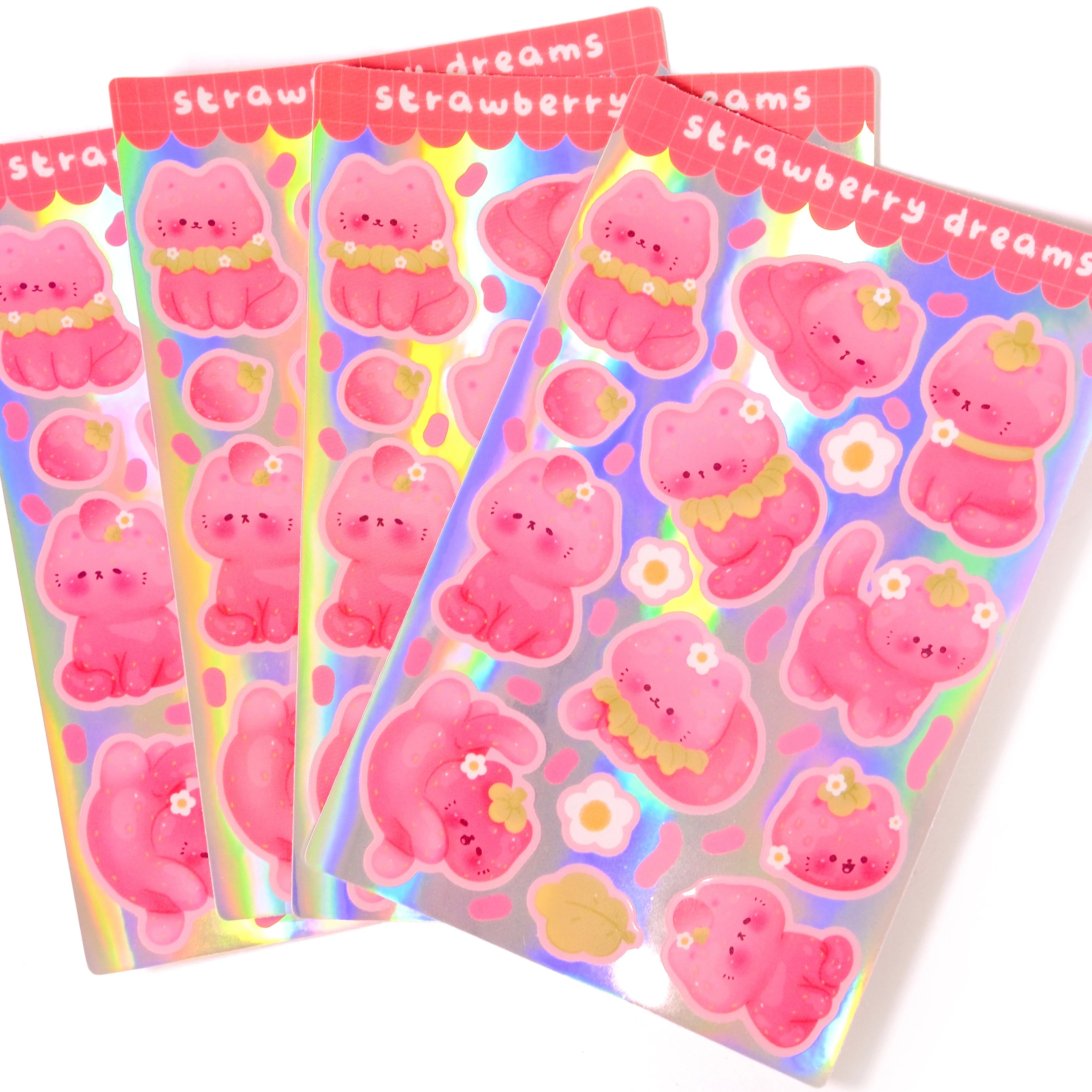 Custom Design Printed Vinyl Sticker Holographic Effect Kiss Cut Waterproof Suitable for Industrial and Craft Use