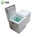 QIYAO Factory Custom 20L VIP Cooler Box Reusable Recyclable PU Vacuum Insulation Panel Box Medicine Pharma Cold Chain Box
