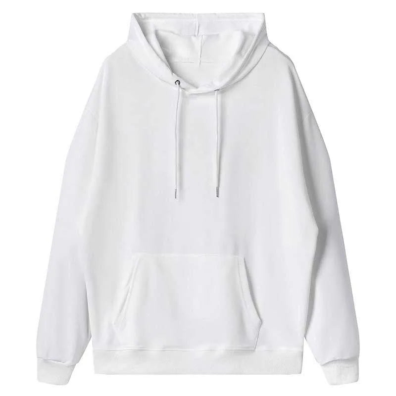 OEM Customized Logo Embroidery Comfortable Non-pilling Drop-shoulder Versatile Autumn Top Solid Color Pullover Sweatshirt Hoodie MegaBDM