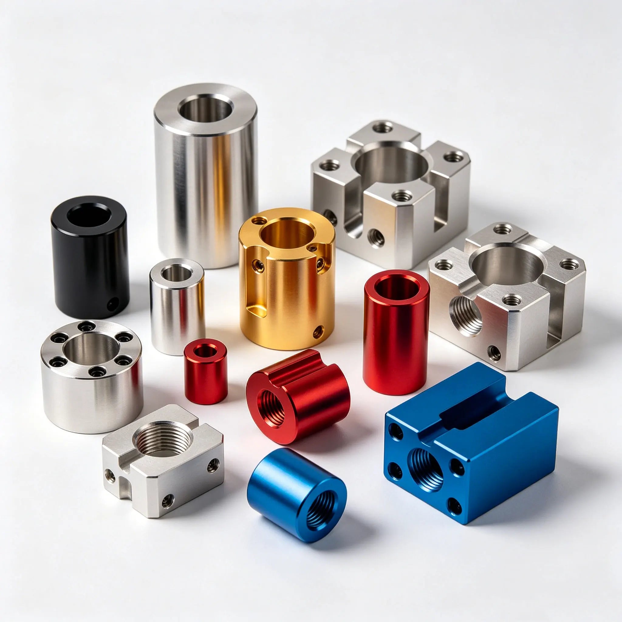 China Custom Steel Brass Aluminum Copper Alloy Precision CNC Lathe Turning Milling Machining Parts Box Bag Packaging CNC