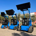 LTMG New Small Compact Skid Steer Loader 300kg 500kg 700kg Wheel Skid Steer Loader for Sale