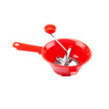 Tomatto Manual Potato Ricer Eco-Friendly Ergonomic Handle 3 Hole Sizes (2mm/3mm/5mm) PP Plastic Stainless Steel Blades Garlic