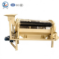 1.5-meter Drum Sand Screening Machine with Motor Custom Screen Aperture Wear-Resistant Carbon Steel for Ore Gravel Aggregate