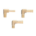 1/8 Inch Male Thread to Barbed 6mm 8mm 10mm Pipe Elbow Brass Connector Garden Watering Joint