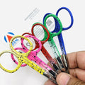 Wholesale Eyebrow Scissors Small Cuticle Scissors New Manicure & Nail Scissors new Dotted Design Colors