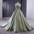Jancember 241011 Modern Sleeveless Satin Sequins Beaded Women's Aline Evening Dresses