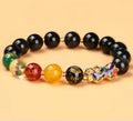 Red Agate Pixiu Obsidian Wealth Protection Good Lucky Fortune Men Women Bracelets Jewelry