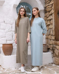 AS SS26 oversize loose T-shirt dress + V neck T-shirt + skirt set casual style woman clothes