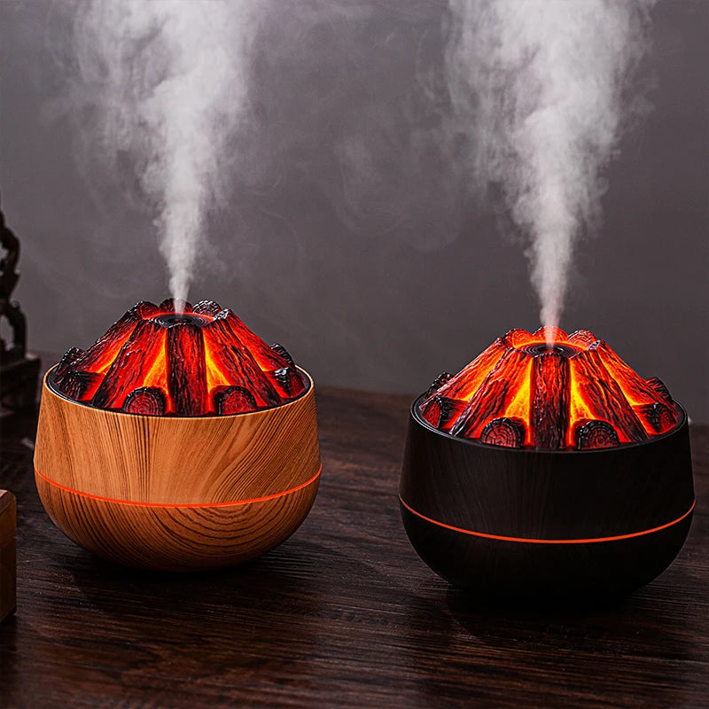 New Charcoal Humidifier 300ML Large Capacity Office Desktop Humidifier Home Small Portable USB Artificial Charcoal Humidifier