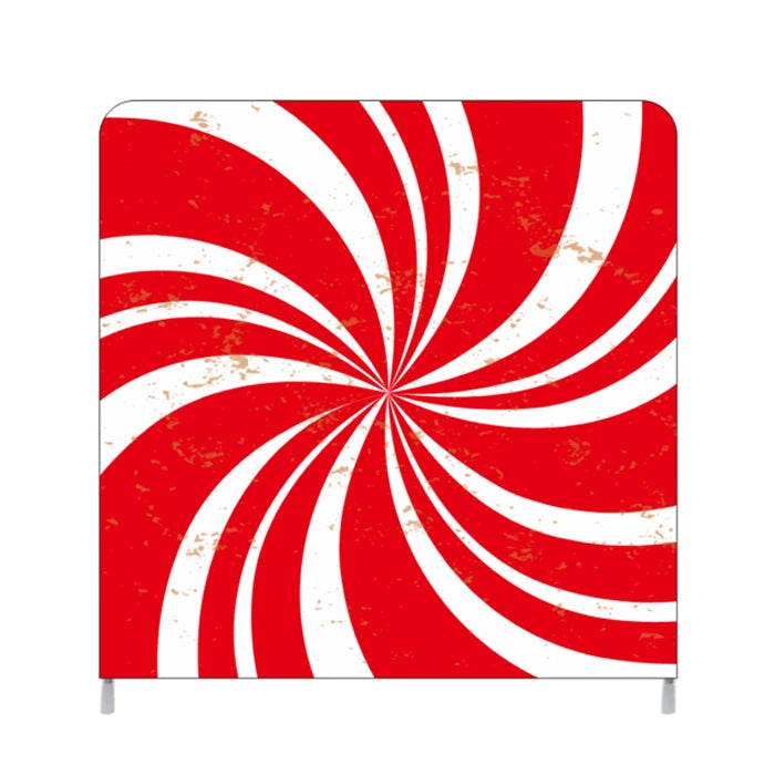 Factory Sale Custom 8ft Portable Aluminum Alloy Frame Dye Sublimation Printed Trade Show Advertising Banner Tension Fabric