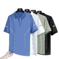 Bangladesh CN Factory Price Custom Logo Embroidery Men's Breathable Quick Dry Short Sleeve Casual Solid Color Polo Shirt MegaBDM