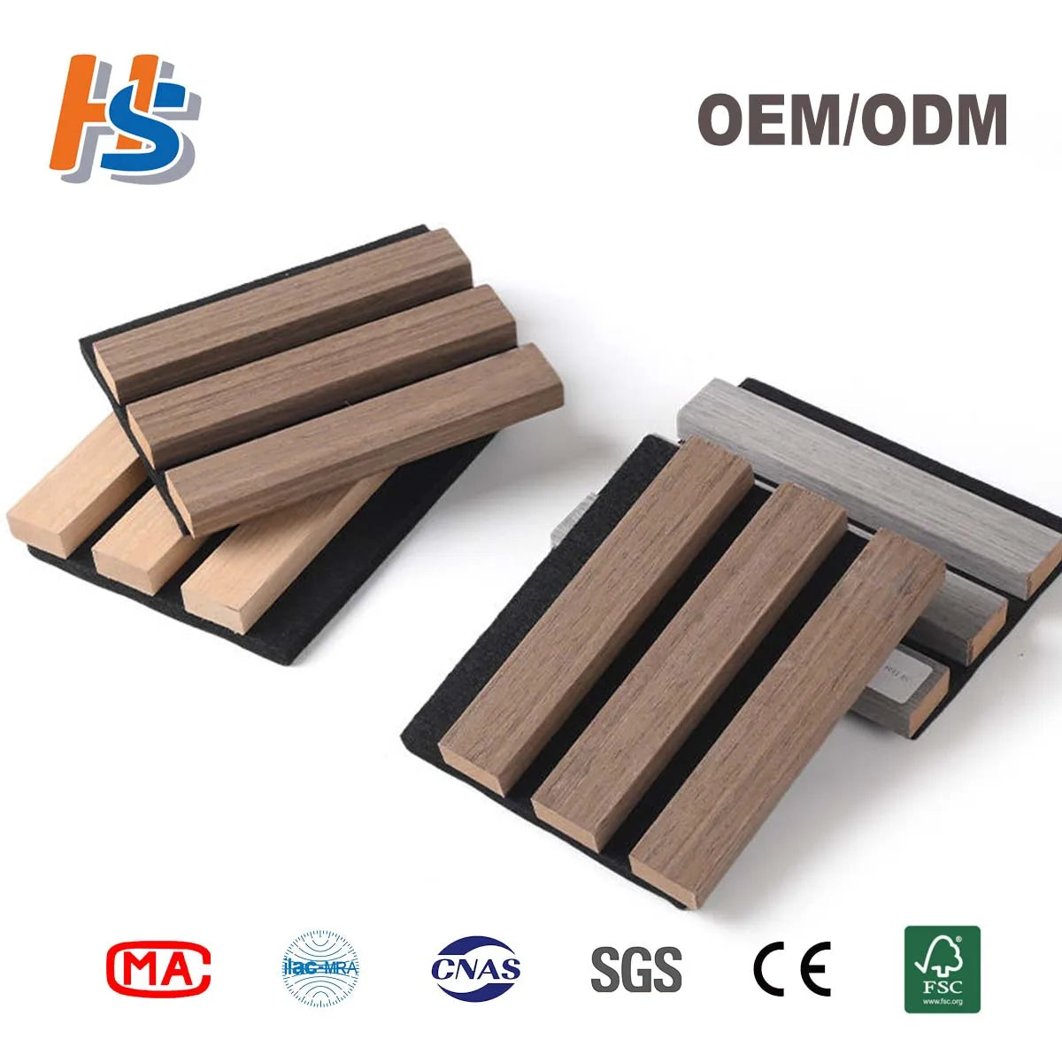 Custom Size Acoustic Panels Fireproof Moisture Proof for Malls Hotels Public Areas Noise Control